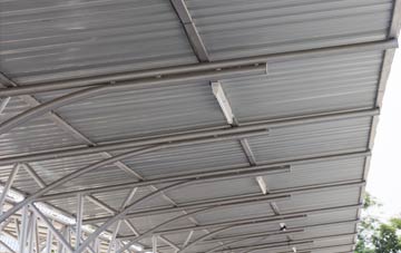 installing Chequerbent metal roofing