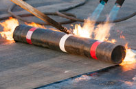 Chequerbent flat roof sealing