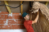 Chequerbent tapered roof insulation